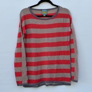 C&C California Long Sleeve Striped Sweater